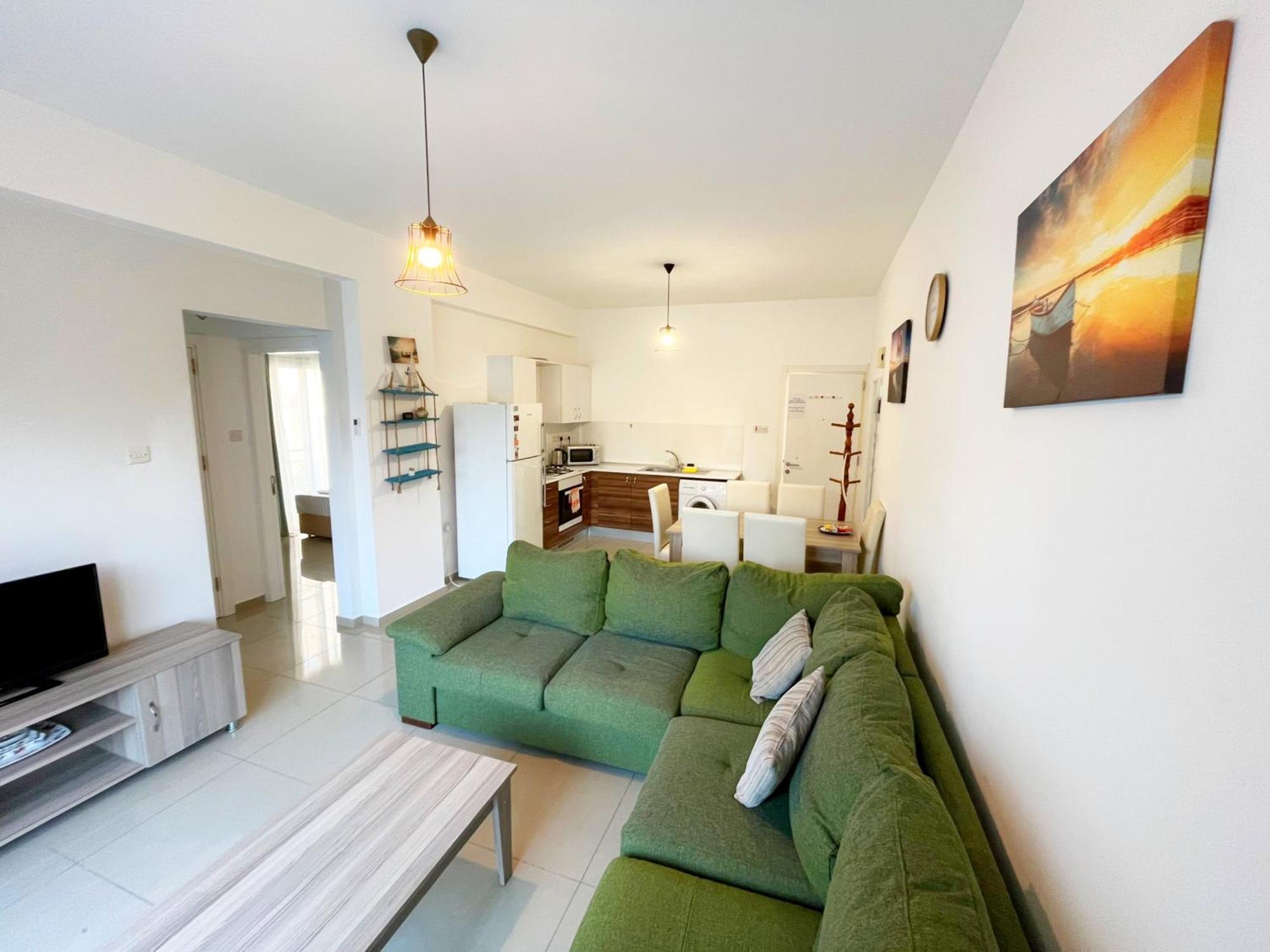 Quitet Two Bedroom Apartment With Private Garden Lukomorye D2 Karavas  Dış mekan fotoğraf